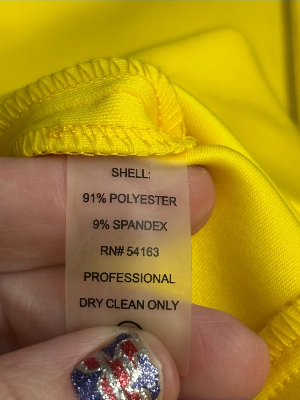 Calvin Klein Bright Yellow Sleeveless Sheath Dress, Size 4 - Picture 4 of 9